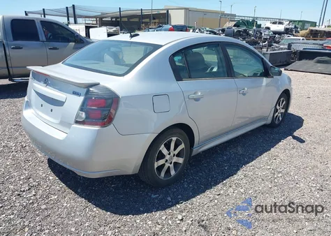 2012 Nissan Sentra 2.0 Sr from USA, damaged, VIN 3N1AB6AP0CL636943